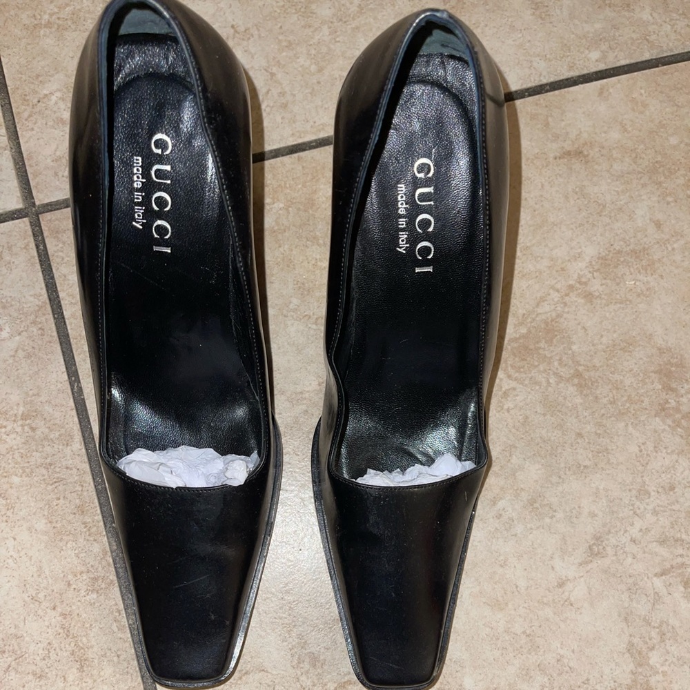 Woman’s vintage Gucci heels